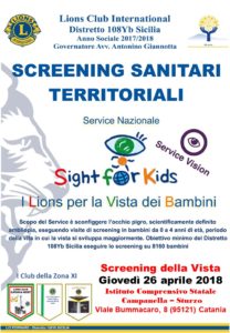 sight for kids lions catania