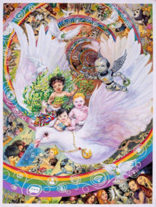 poster per la pace lions