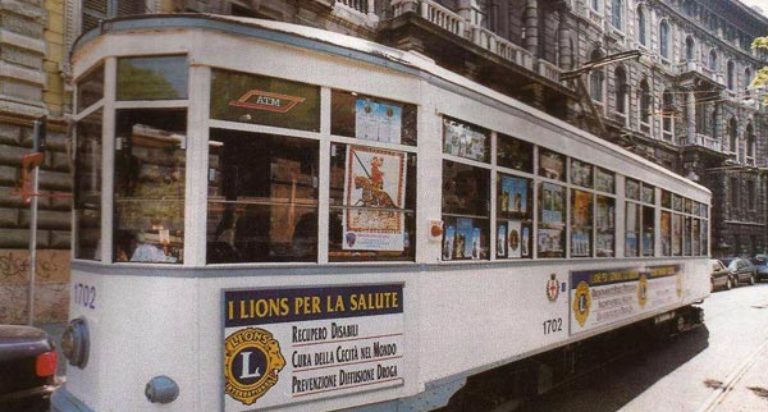 lions milano tram comunicazione