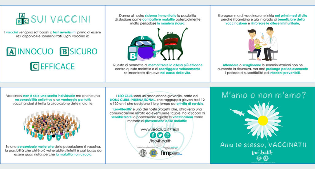 lions vaccini tema nazionale studio