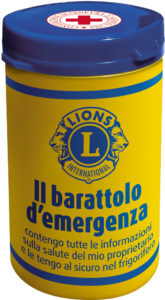barattolo emergenza lions