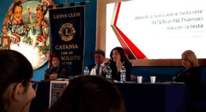 lions club catania for an absolute serve interconnettiamoci ma con la testa cyberbullismo