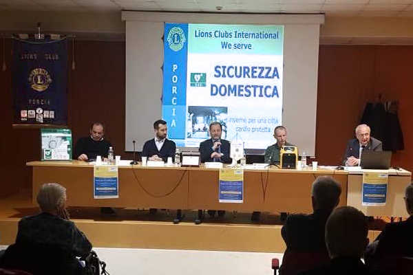 lions club porcia sicurezza domestica