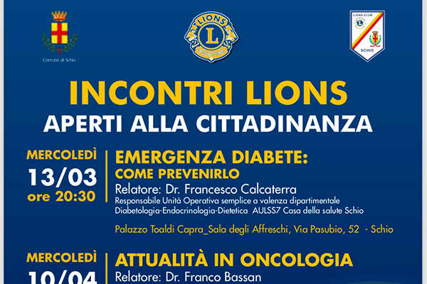 lions club schio incontri cittadinanza 2019