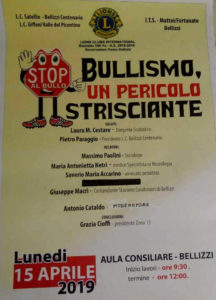 cyberbullismo lions bellizzi