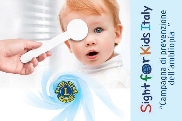 sight for kids lions prevenzione ambliopia