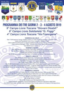 campi giovani lions