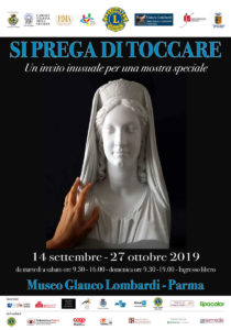 mostra si prega di toccare parma