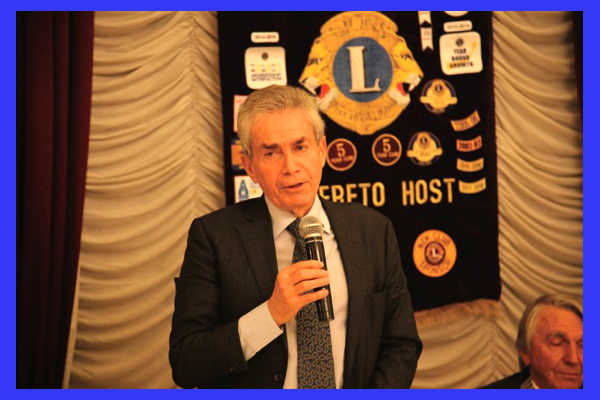 lions club rovereto host umberto guidoni