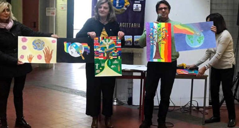 lions club concordia sagittaria poster per la pace