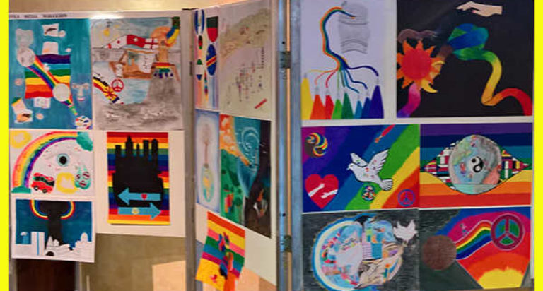 poster per la pace lions club schio