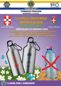 lions matelica donazione borracce