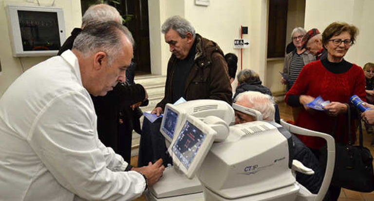 lions fabriano screening glaucoma