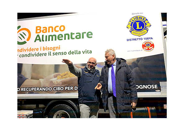 distretto lions 108ya banco alimentare