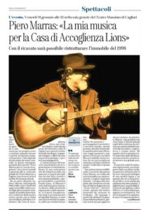 piero marras concerto casa lions cagliari