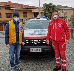 lions busca e valli mascherine coronavirus