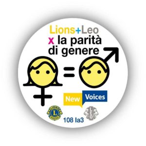 new voices leo lions liguria parità di genere