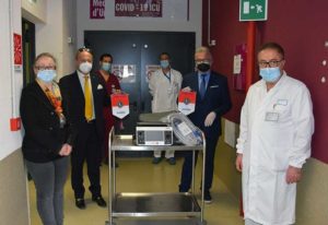 lions chiusi coronavirus donazione ventilatore ospedale siena