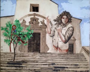 Sgraffito Ad Angela Picerno e le donne del 1799