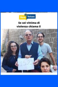 lions new voices numero nazionale antiviolenza 1522