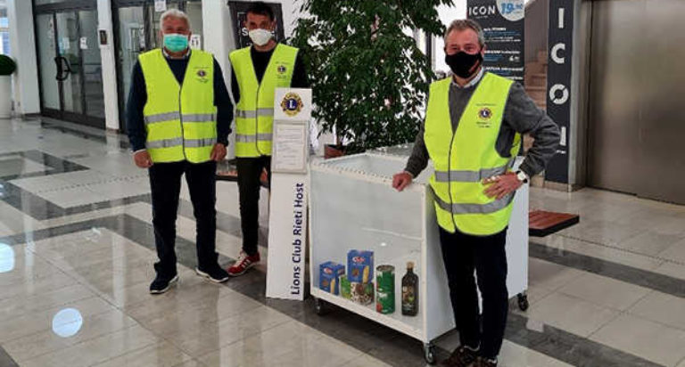 raccolta alimentare lions rieti